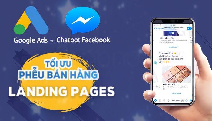 Khóa học Google Ads kết hợp chatbot facebook