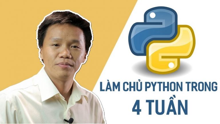 Khóa học làm chủ Python trong 4 tuần