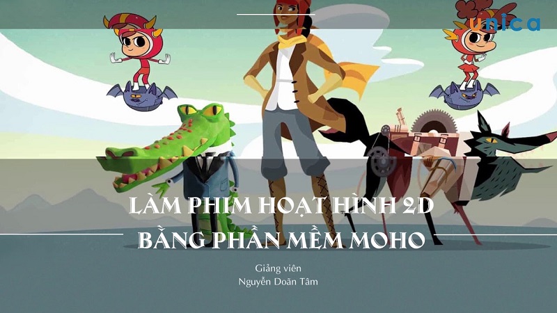 Làm phim hoạt hình 2d bằng phần mềm Moho - Nguyễn Doãn Tâm