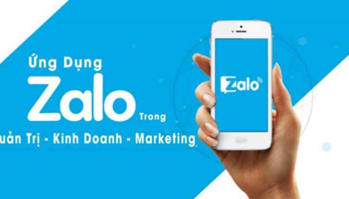 Ứng dụng Zalo trong Quản Trị - Kinh Doanh - Marketing