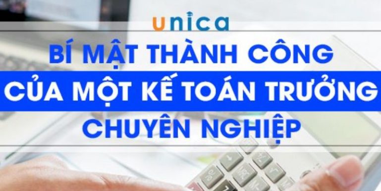 Khóa học bí mật thành công của một kế toán trưởng chuyên nghiệp