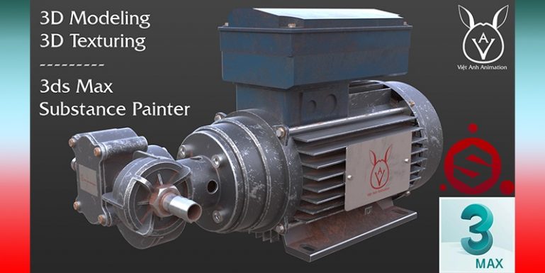 Khóa học dựng hình 3D Model với 3ds Max & Substance Painter