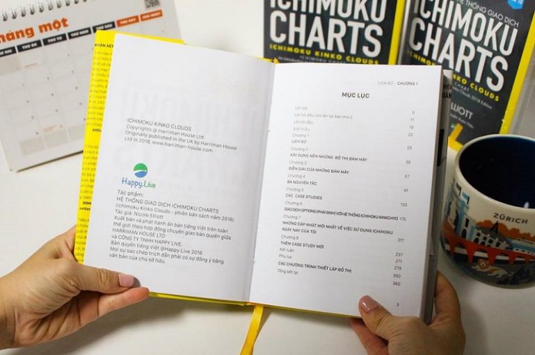 Review sách Hệ Thống Giao Dịch Ichimoku Charts - Ichimoku Kinko Clouds