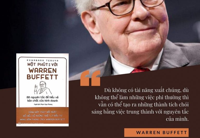 Review sách Một Phút Với Warren Buffett