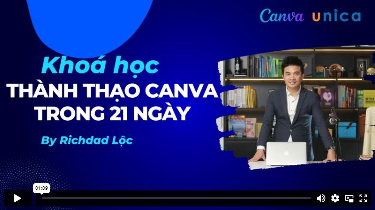 Khóa học 21 Ngày Thành Thạo Canva