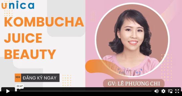 Kombucha Juice Beauty TRỞ LẠI TUỔI THANH XUÂN