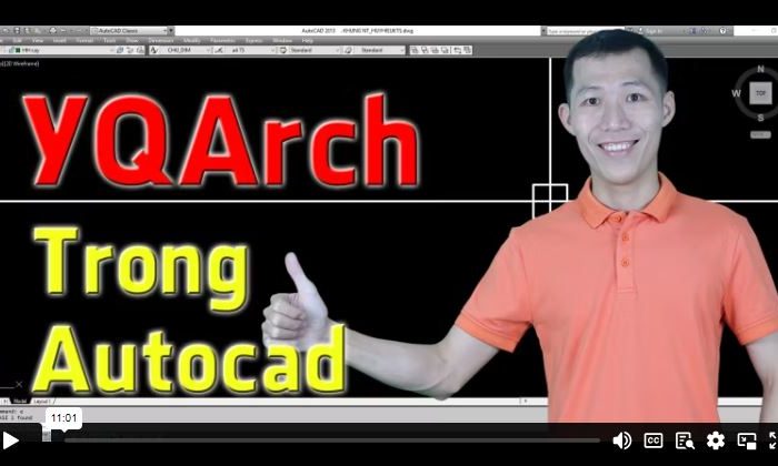 YQArch trong Autocad