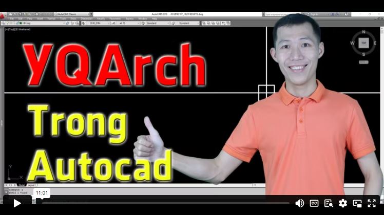 YQArch trong Autocad